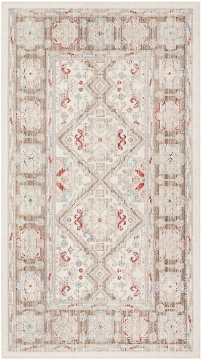 Windsor Geo Border 3' X 10' Area Rug