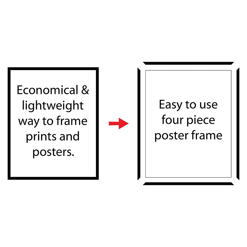 Styleline™ Black Poster Frame by Studio Décor