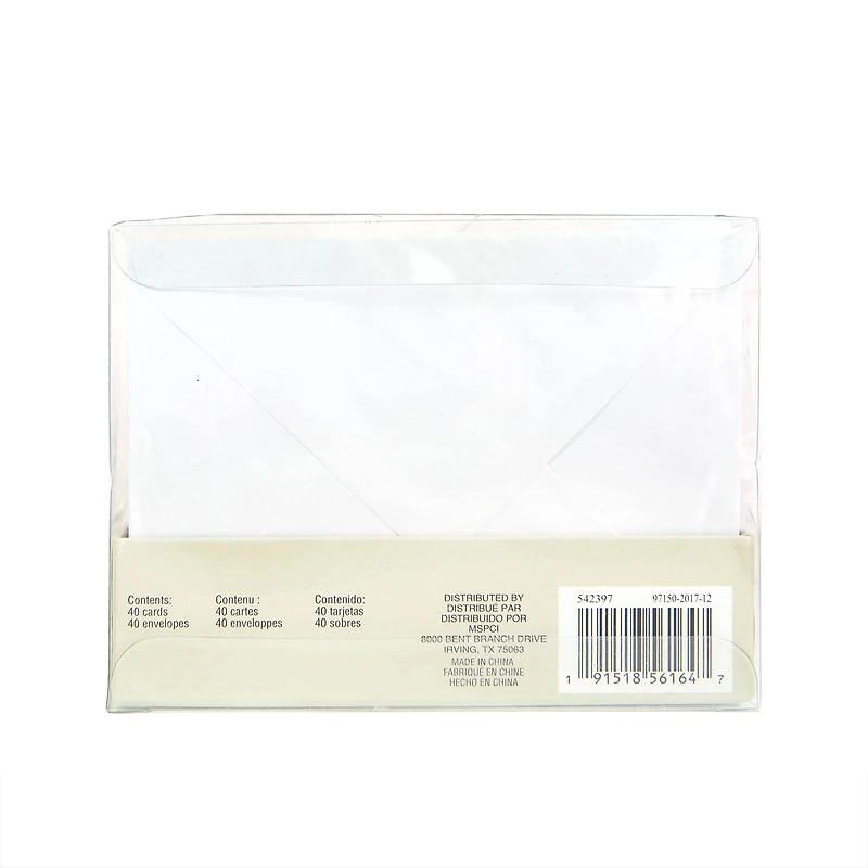 Assorted Mermaid Coast Cards & Envelopes by Recollections™, 4.25" x 5.5"