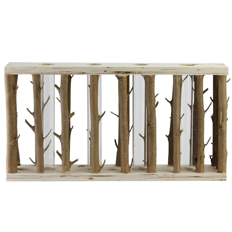 11.75" Branches in Wood Frame Tabletop Accent