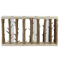 11.75" Branches in Wood Frame Tabletop Accent