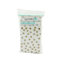 Small White & Gold Treat Bags By Celebrate It™