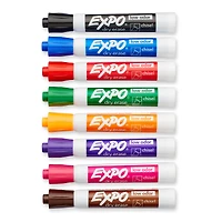 Expo® Low Odor Dry Erase Marker, Chisel Tip, Assorted, 8 Set