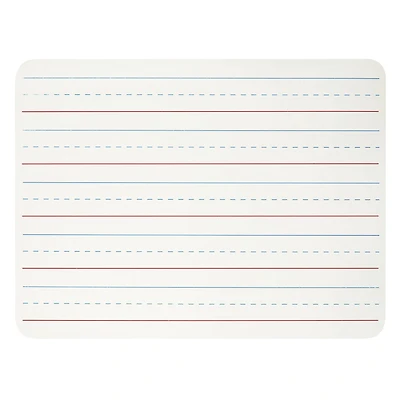 Dry Erase Lap Board, 1-Sided Lined, 9" x 12", Pack of 12