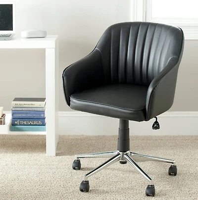 Hilda Desk Chair in Black