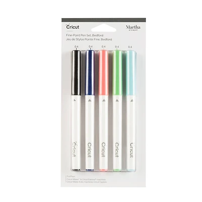 Cricut® Martha Stewart Fine Point Pen Set, Bedford