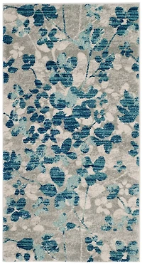 Evoke Floral 2'-2" X 4' Area Rug
