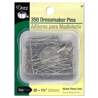 350 Dressmaker Pins, Size 20