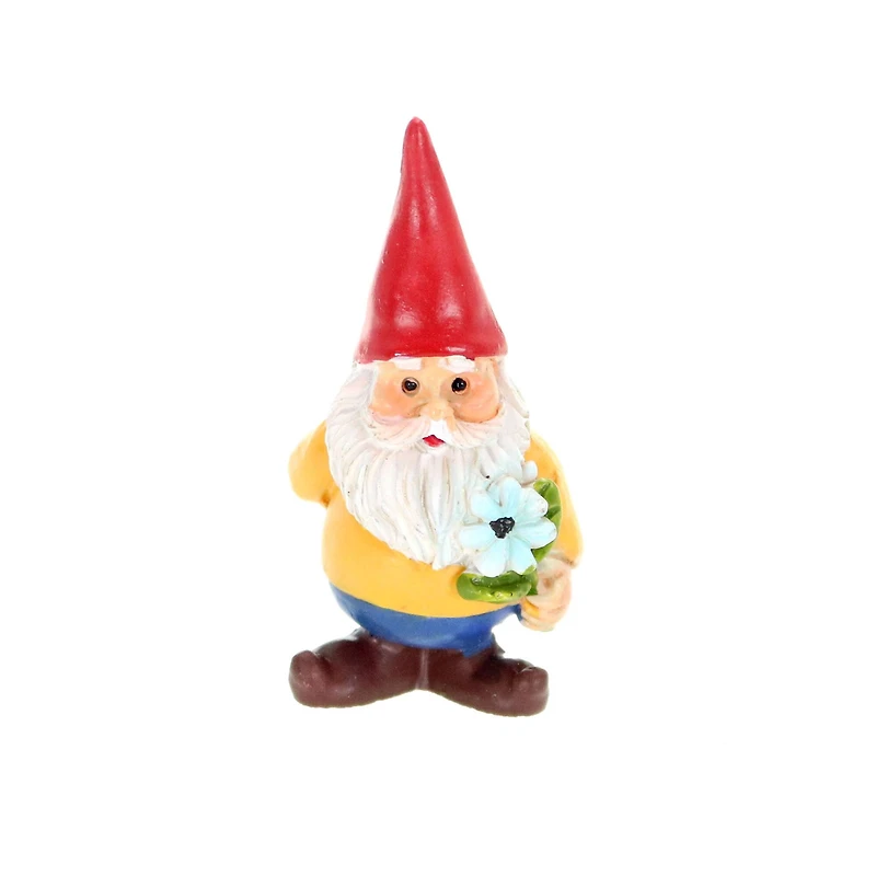 Miniature Gnome with White Daisy by Make Market®