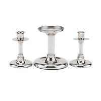 Hortense B. Hewitt Co. Glittering Beads Candle Stand Set