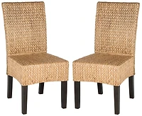 Luz Dining Chair Set of 2 in Natural