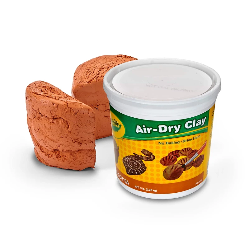 8 Pack: Crayola® 5lb. Terra Cotta Air-Dry Clay