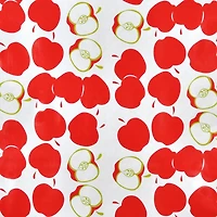 Red Solvang Oilcloth