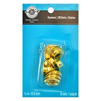 Gold Eyelets by Loops & Threads™