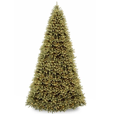 Ft. Pre-Lit Feel Real® Downswept Douglas Full Artificial Christmas Tree