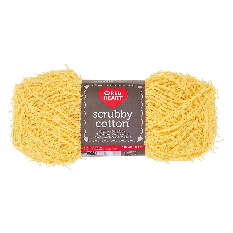Red Heart® Scrubby Cotton Solid Yarn
