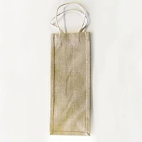 Burlap Wine Bag Pack of 2