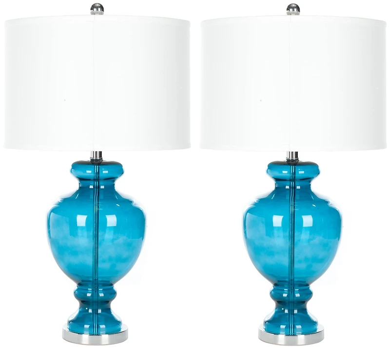 Morocco Glass Lamp Set in