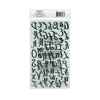 Gold Foil Hand Script Alphabet Stickers by Recollections™