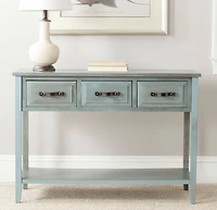 Aiden Console Table in Blue