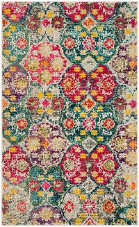 Monaco Modern Floral 3' X 5' Area Rug