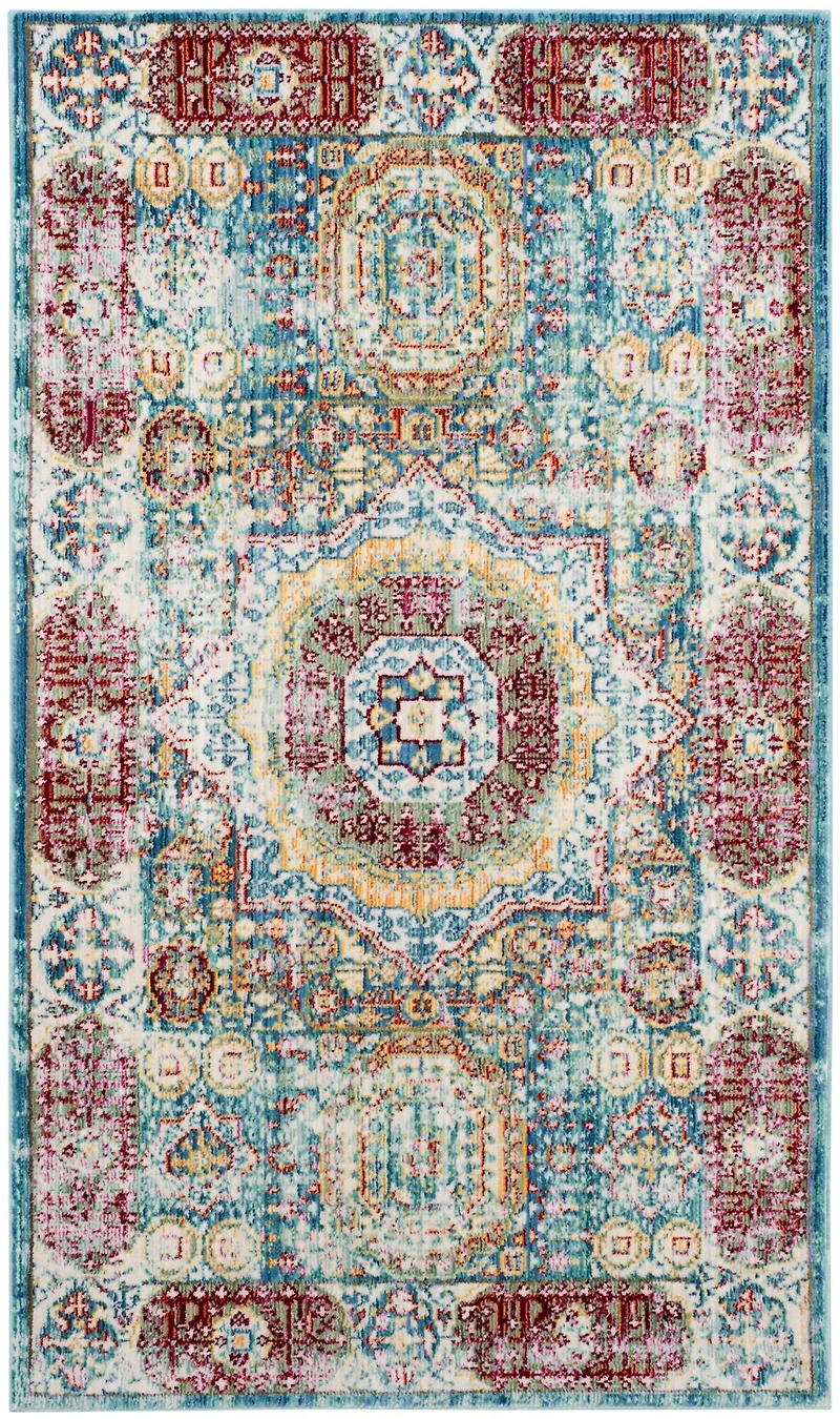 Valencia Medellion 4' X 6' Area Rug