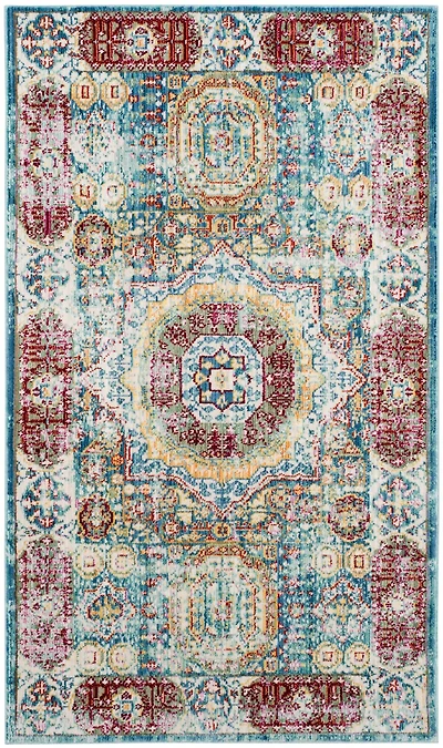 Valencia Medellion 4' X 6' Area Rug