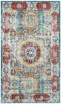 Valencia Medellion 4' X 6' Area Rug