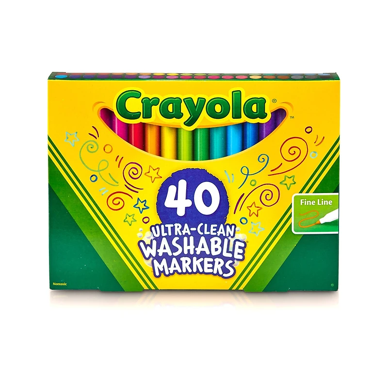 Crayola® Ultra-Clean Washable® Fine Line Markers