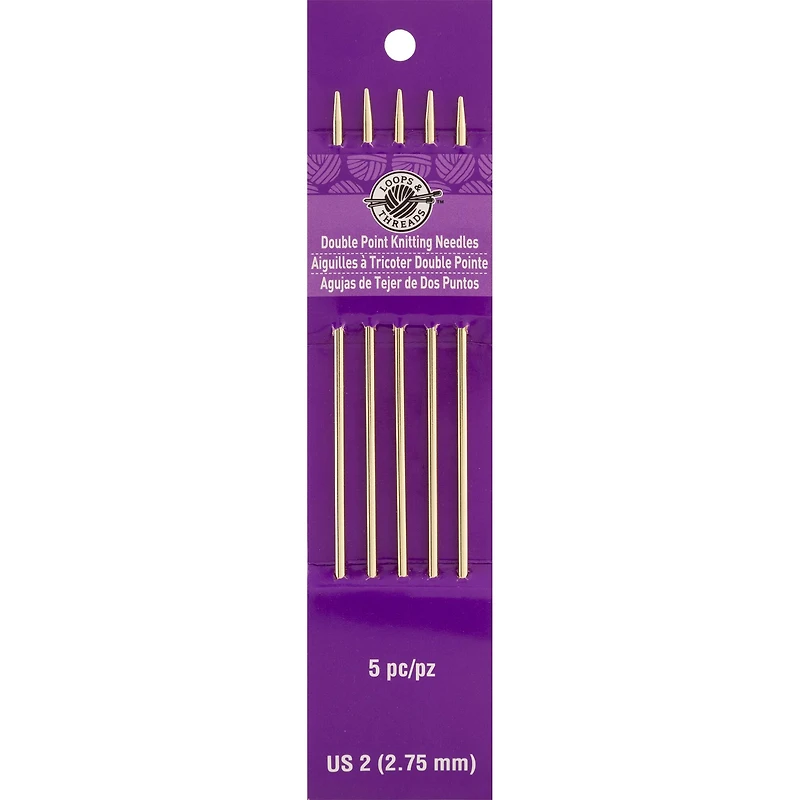 7" Doublepoint Knitting Needles by Loops & Threads