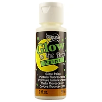 DecoArt® Americana® 2oz. Glow in the Dark Paint™