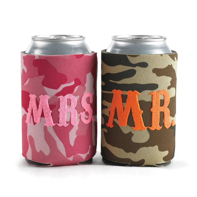 Hortense B. Hewitt Co. Mr. & Mrs. Camo Can Coolers