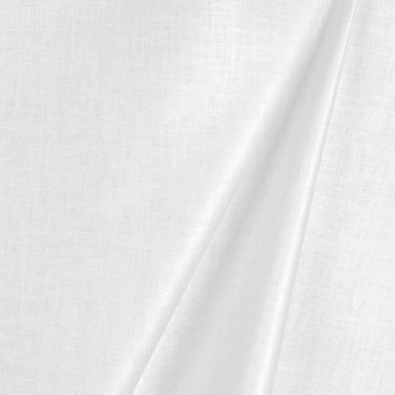 White Cotton Deluxe Drapery Lining