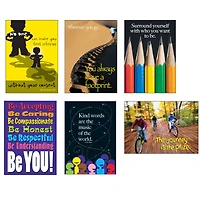 Think Positively ARGUS® Posters Combo Pack, 6 Pack