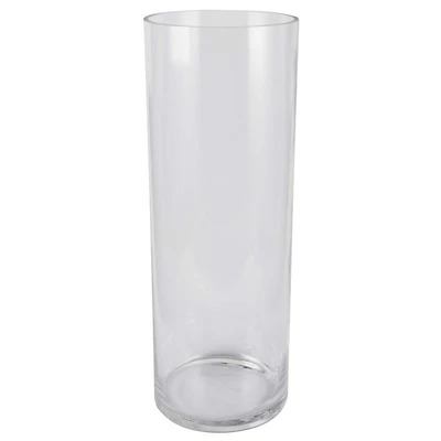 15" Clear Glass Cylinder Vase by Ashland®