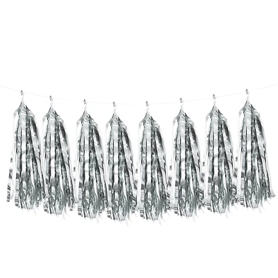 Silver Tassel Garland by Celebrate It™