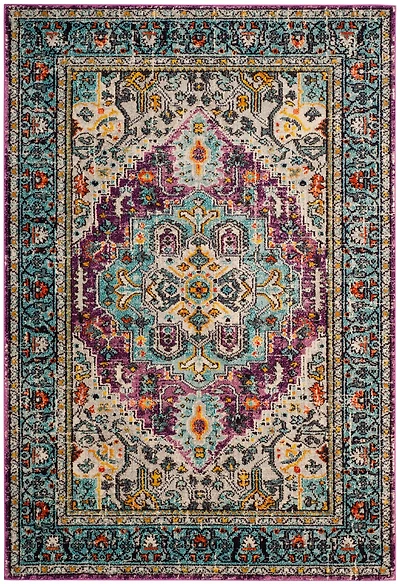 Monaco Geo Medallion 4' X 5'-7" Area Rug