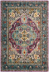 Monaco Geo Medallion 4' X 5'-7" Area Rug