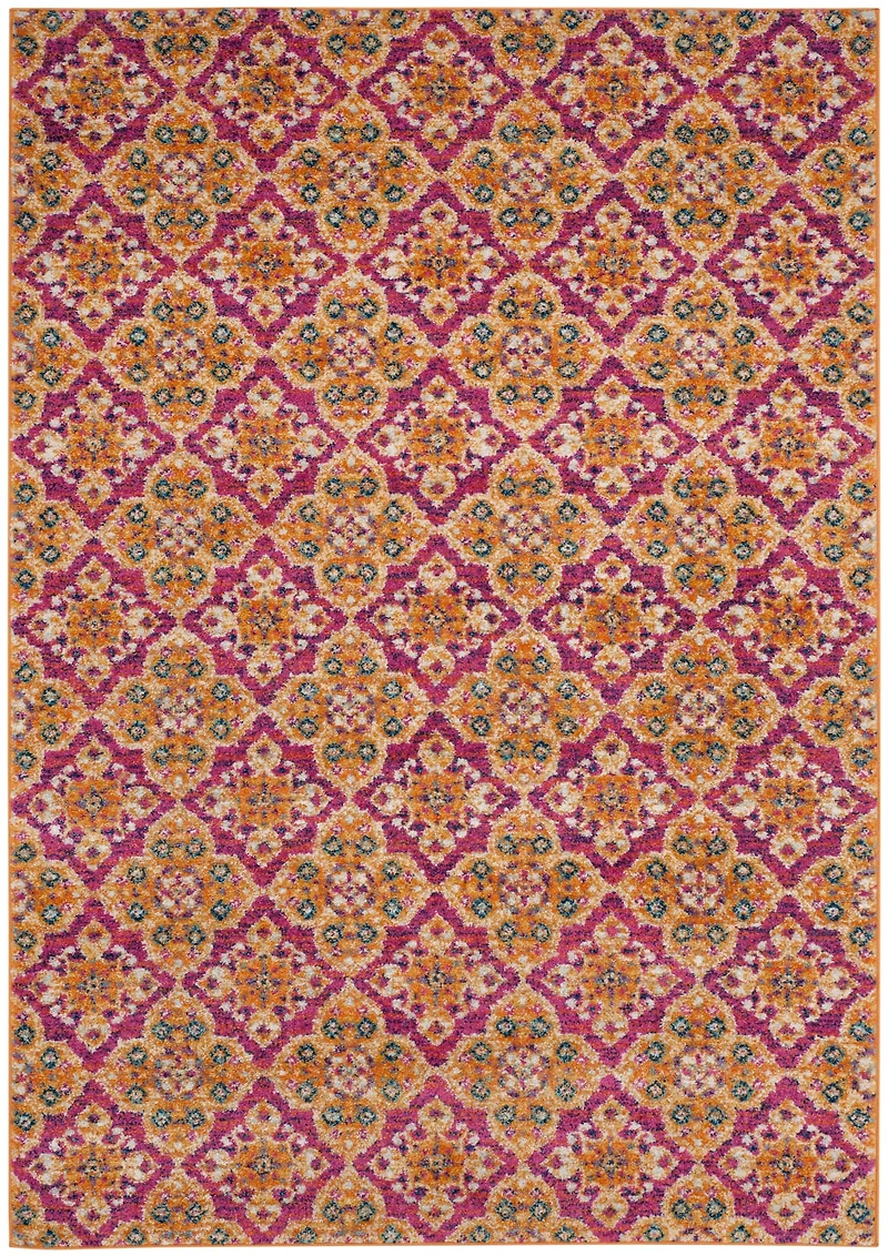 Madison Bohemian Floral 4' X 6' Area Rug