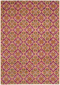 Madison Bohemian Floral 4' X 6' Area Rug