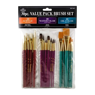Royal & Langnickel® 30 Piece Value Pack Brush Set