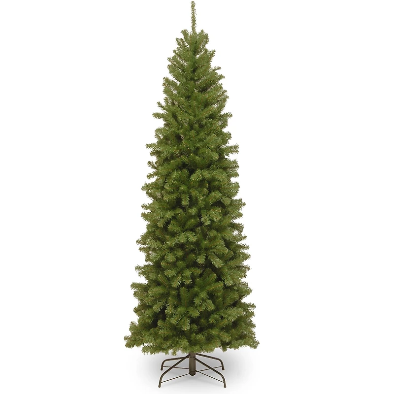 6.5ft. Unlit North Valley™ Spruce Pencil Slim Artificial Christmas Tree
