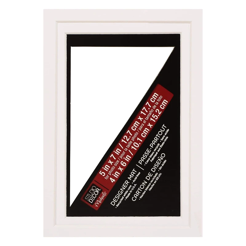 5" x 7" Double Mat By Studio Décor®, 4" x 6" Opening