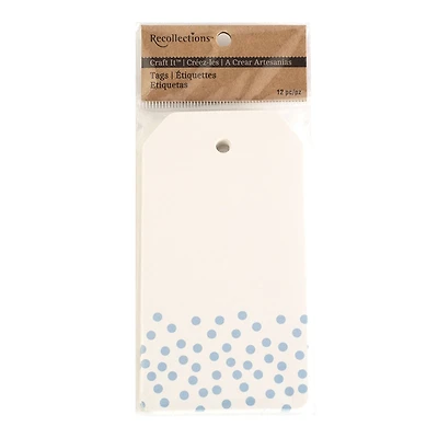 Recollections™ Craft It™ Medium Polka Dot Printed Tags