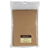 12 Packs: 40 ct. (480 total) 5" x 6.5" Kraft Cards & Envelopes by Recollections®