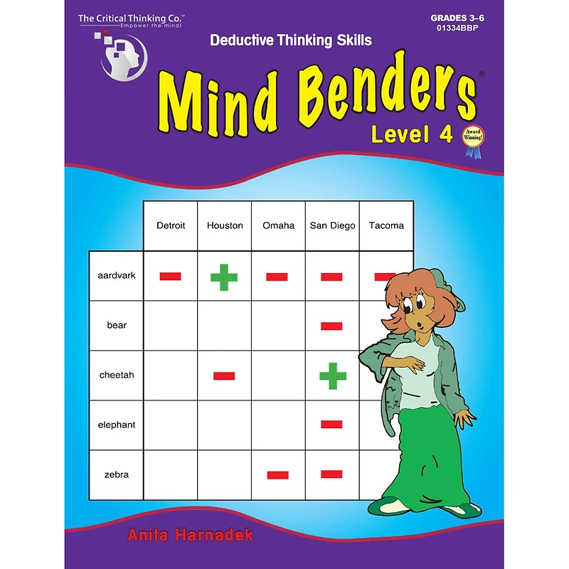 The Critical Thinking Co.™ Mind Benders® Level 4, Grades 3-6