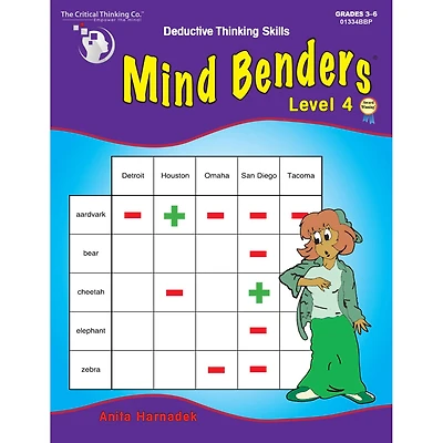 The Critical Thinking Co.™ Mind Benders® Level 4, Grades 3-6