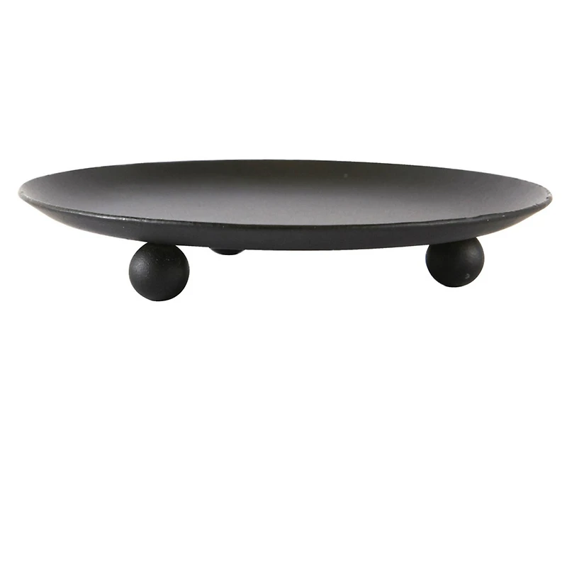 Ashland® Brushed Metal Candle Plate