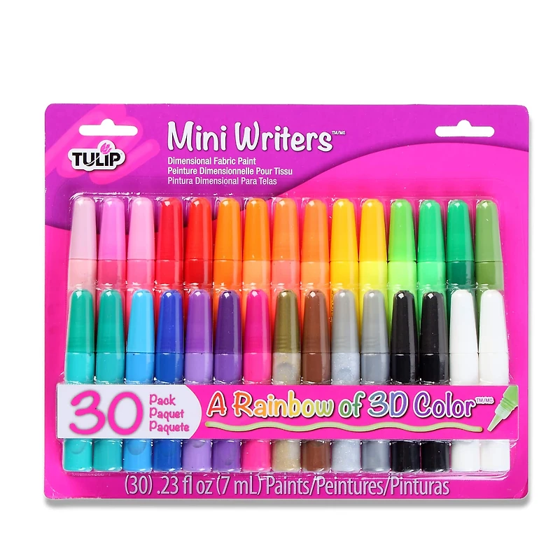 Tulip® Dimensional Fabric Paint Mini Writers™