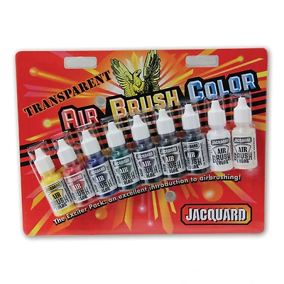 Jacquard Airbrush Transparent, 9-Color Set